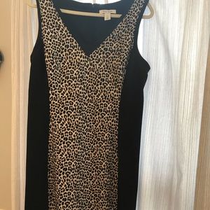 Slimming WHBM Leopard dress so hot! 😍